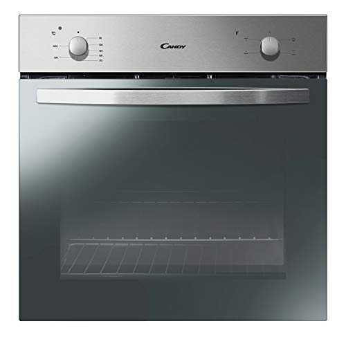 Candy - FCS100X - Horno eléctrico de convección - 2300W - Capacidad 71L - Acero inoxidable - Color Inox + Puerta efecto espejo