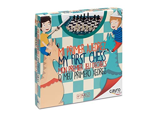 Cayro - Mi Primer ajedrez— Juego de observación y lógica - Juego Mesa Infantil - Desarrollo de Habilidades cognitivas e inteligencias múltiples - Juego Tradicional (169)
