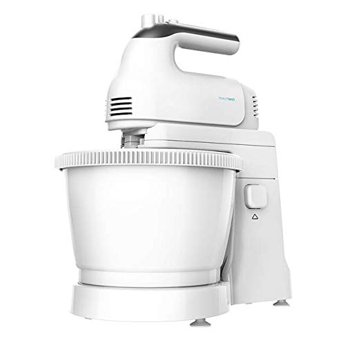 Cecotec Batidora de Varillas PowerTwist 500 Gyro. Bol Autogiratorio de 3,5 L de Capacidad, 5 niveles de Velocidad, Función Turbo y tres Accesorios, Libre de BPA, Potencia de 500W. Cecotec Batidora de Varillas PowerTwist 500 Gyro. Bol Autogiratorio de 3,5 L de Capacidad, 5 niveles de Velocidad, Función Turbo y tres Accesorios, Libre de BPA, Potencia de 500W.