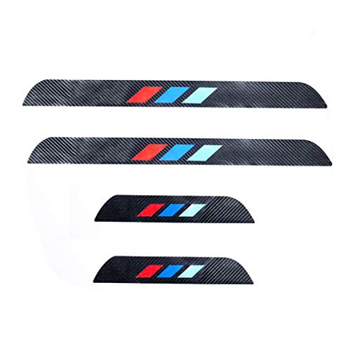 Compatible con E34 E39 E60 E61 F07 GT F10 F11 F18 M Estilo Protectores de Umbral de la Puerta del Coche 4D Vinilo Fibra de Carbono Adhesiva Pegatinas 4 Piezas Compatible con E34 E39 E60 E61 F07 GT F10 F11 F18 M Estilo Protectores de Umbral de la Puerta del Coche 4D Vinilo Fibra de Carbono Adhesiva Pegatinas 4 Piezas