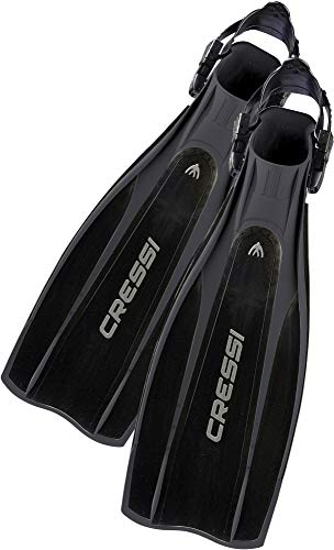 Cressi Pro Light Aletas, Unisex, Negro, M/L Cressi Pro Light Aletas, Unisex, Negro, M/L