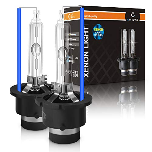 D2S Bombilla Hid Xenon Luces 8000K, 12V 35W, Pack of 2 D2S Bombilla Hid Xenon Luces 8000K, 12V 35W, Pack of 2