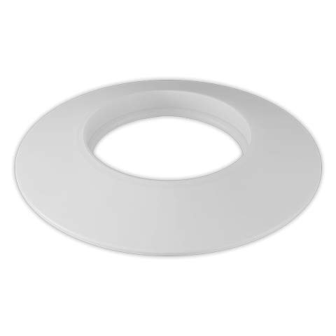 DOJA Industrial | Embellecedor cubremuro | Diámetro de 100 mm | Rosetón para pellet, calefacción e otros tubos