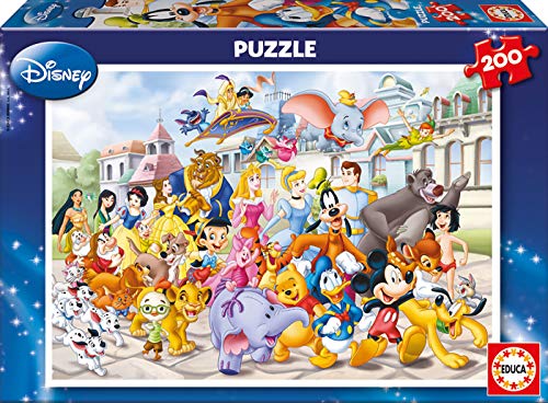 Educa- Desfile Disney Puzzle infantil de 200 piezas, a partir de 6 años (13289) Educa- Desfile Disney Puzzle infantil de 200 piezas, a partir de 6 años (13289)