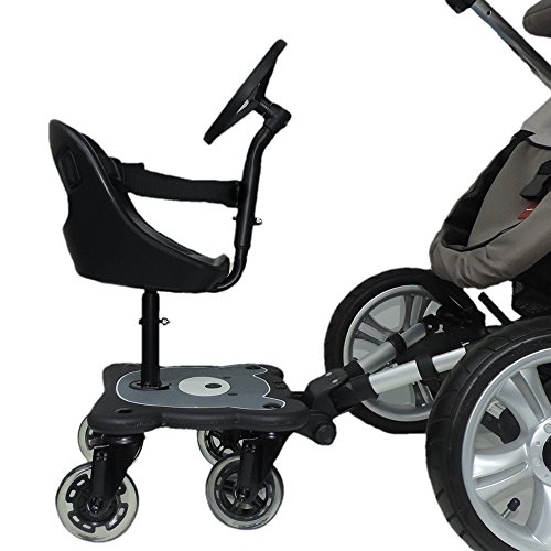 Eichhorn Cozy S Rider Asiento para cochecito, Niños, Negro Eichhorn Cozy S Rider Asiento para cochecito, Niños, Negro