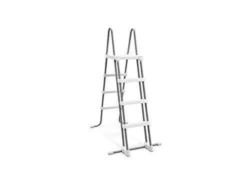 Escalera de seguridad Intex 28073 (4 peldaños) para paredes de 122 cm de altura Escalera de seguridad Intex 28073 (4 peldaños) para paredes de 122 cm de altura
