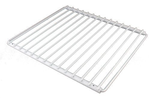 First4Spares Estante ajustable revestido de plástico con tornillo para fijar los brazos extensibles, para todas las marcas y modelos del refrigerador/frigorífico o congelador, color blanco First4Spares Estante ajustable revestido de plástico con tornillo para fijar los brazos extensibles, para todas las marcas y modelos del refrigerador/frigorífico o congelador, color blanco
