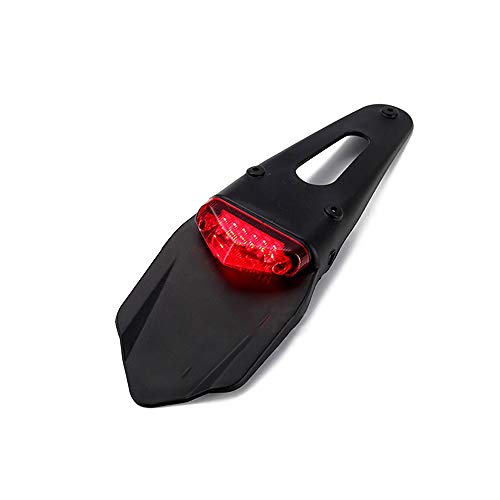 FreeLeben Luz trasera LED para motocicleta para Fender Stop trasero para KTM XR250 XR400 XR650 WR250F WR450F CRF250X CRF450X CRF FreeLeben Luz trasera LED para motocicleta para Fender Stop trasero para KTM XR250 XR400 XR650 WR250F WR450F CRF250X CRF450X CRF