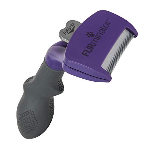 FURminator Undercoat deShedding Tool para gatos medianos y grandes de pelo largo FURminator Undercoat deShedding Tool para gatos medianos y grandes de pelo largo