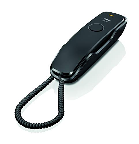 Gigaset DA210 - Teléfono Fijo con Cable, Color Negro Gigaset DA210 - Teléfono Fijo con Cable, Color Negro