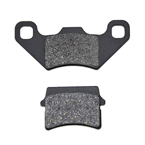 GOOFIT Pastillas de Freno, Moto Universal Set de 2 para 50cc 70cc 90cc 110cc 125cc Bciclete Pit Bike Scooter y Ciclomotor ATV Quad Go Kart Negro GOOFIT Pastillas de Freno, Moto Universal Set de 2 para 50cc 70cc 90cc 110cc 125cc Bciclete Pit Bike Scooter y Ciclomotor ATV Quad Go Kart Negro