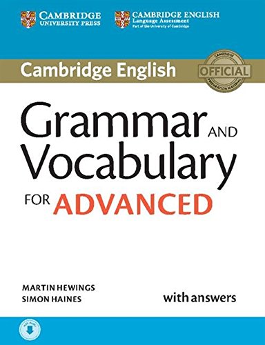 Grammar and Vocabulary for Advanced Book with Answers and Audio downloadable (Cambridge Grammar for Exams)
