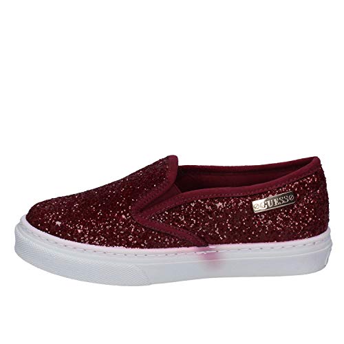 GUESS Slip on Mujer Glitter borgoña 38 EU