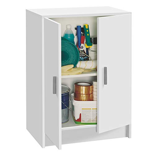 Habitdesign 005149O - Mueble Armario Multiusos bajo 2 Puertas, Color Blanco, Medidas: 59 cm (Largo) x 80 cm (Alto) x 37 cm (Fondo) Habitdesign 005149O - Mueble Armario Multiusos bajo 2 Puertas, Color Blanco, Medidas: 59 cm (Largo) x 80 cm (Alto) x 37 cm (Fondo)