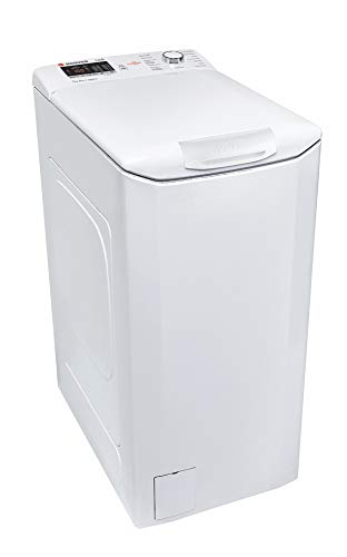 Hoover HLT 372D-37 - Lavadora carga superior 7Kgs, 15 programas, 1200rpm, NFC, display táctil, 61dBA, clase A+++AB, color blanco Hoover HLT 372D-37 - Lavadora carga superior 7Kgs, 15 programas, 1200rpm, NFC, display táctil, 61dBA, clase A+++AB, color blanco