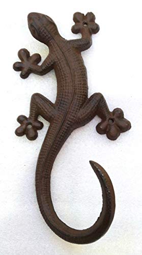 Idellia Salamandre Hierro Fundido en Decoration o en Gancho – una pátera