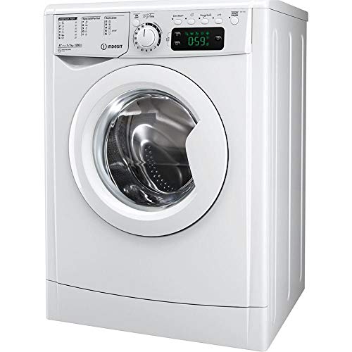 Indesit - Lavadora de carga frontal ewe 81252 w eu de 8 kg y 1.200 rpm