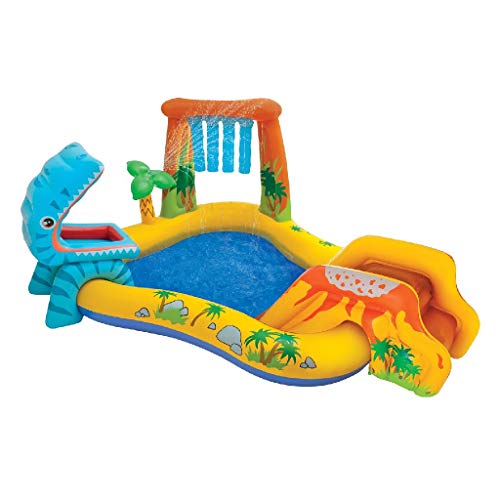 Intex 57444NP - Centro juegos hinchable dinosaurio 249 x 191 x 109 cm, 272 litros Intex 57444NP - Centro juegos hinchable dinosaurio 249 x 191 x 109 cm, 272 litros