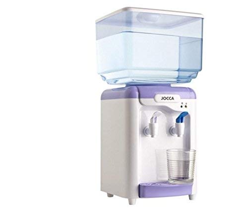 Jocca Dispensador de Agua con depósito, Blanco y Morado, 23x23x47,5 cm Jocca Dispensador de Agua con depósito, Blanco y Morado, 23x23x47,5 cm