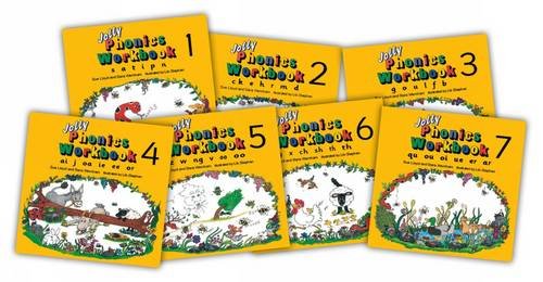 Jolly Phonics Workbooks (juego de 7 libros)