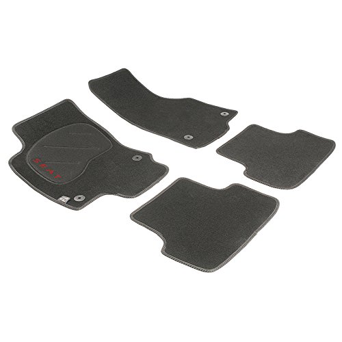 Juego de Alfombras de Moqueta a Medida Premium Negro para Seat LEON III de 2013 en adelante. Juego de Alfombras de Moqueta a Medida Premium Negro para Seat LEON III de 2013 en adelante.