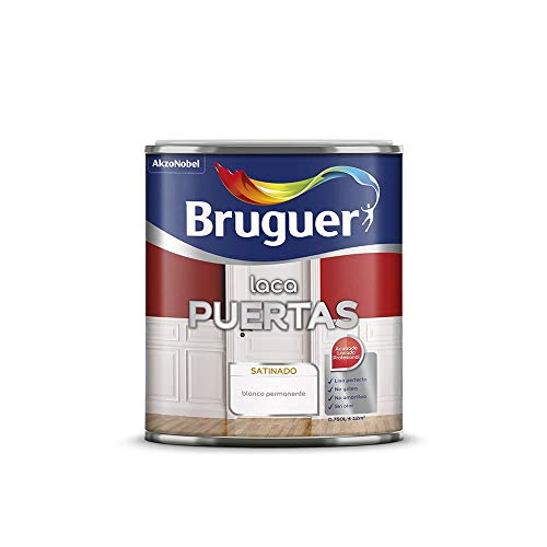 Laca para puertas Bruguer 750 ml. (Blanco Permanente)