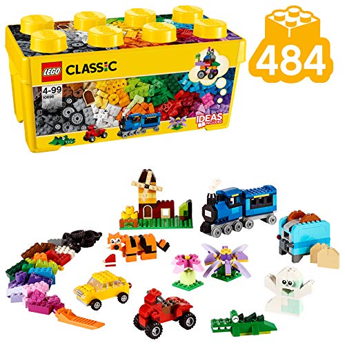 LEGO Classic - Caja de Ladrillos Creativa Mediana, Juguete de Construcción (10696)
