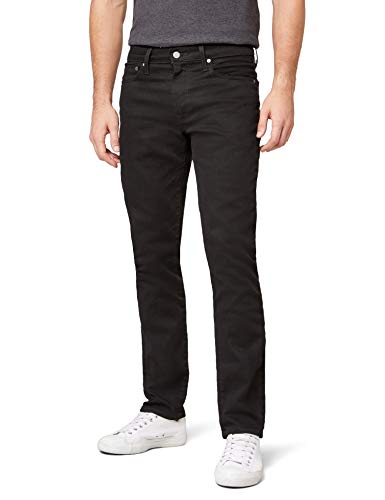 Levi's 511 Slim Fit Jeans Pantalón vaquero con corte estilizado, Nightshine X, 33W / 32L para Hombre