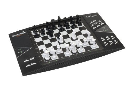 LEXIBOOK (CG1300 Ajedrez electrónico Chessman Elite, Todo Nivel, Juego de Mesa, Color Negro/Blanco LEXIBOOK (CG1300 Ajedrez electrónico Chessman Elite, Todo Nivel, Juego de Mesa, Color Negro/Blanco