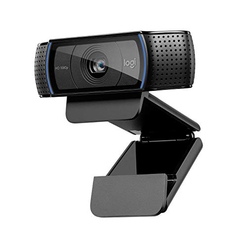 Logitech C920 HD Pro Webcam, Videoconferencias 1080P FULL HD 1080p/30 fps, Sonido Estéreo, Corrección de Iluminación HD, Skype/Google Hangouts/FaceTime, Para Gaming, Portátil/PC/Mac/Android Logitech C920 HD Pro Webcam, Videoconferencias 1080P FULL HD 1080p/30 fps, Sonido Estéreo, Corrección de Iluminación HD, Skype/Google Hangouts/FaceTime, Para Gaming, Portátil/PC/Mac/Android