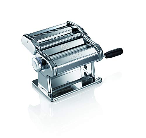 Marcato MC002057 - Máquina para hacer pasta, color plateado