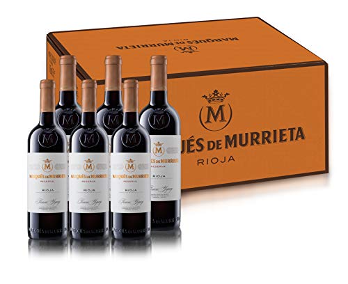 Marqués de Murrieta Reserva 2015 - Vino Tinto, 6 botellas x 0.75L