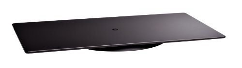 Meliconi Elite M - Plataforma giratoria para TV (360°), Negro