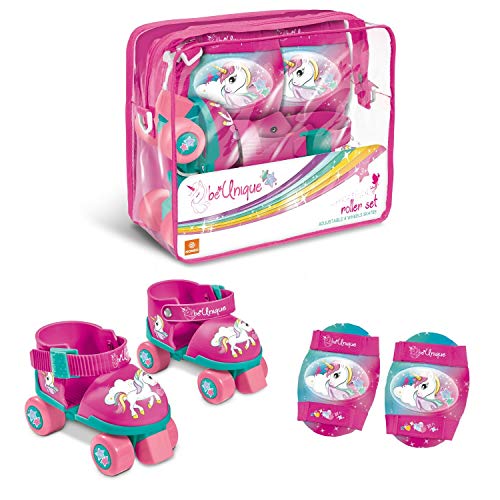 Mondo-28511 Unicorn Bolsa Patines+protección Unicornios T/22-29, Color Rosa (28511) Mondo-28511 Unicorn Bolsa Patines+protección Unicornios T/22-29, Color Rosa (28511)