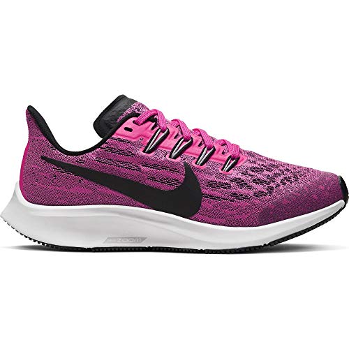 Nike Air Zoom Pegasus 36, Zapatillas de Atletismo Unisex niño, Rosa (Pink Blast/Black/Vast Grey 601), 38.5 EU