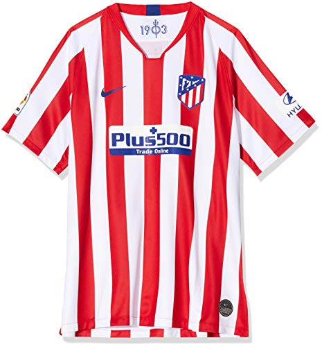NIKE Atlético de Madrid 2019/2020 Camiseta, Hombre, Rojo/Blanco (1ª Equipación), M