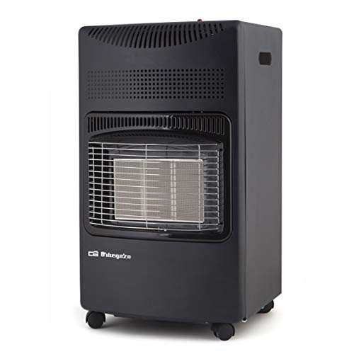 Orbegozo HCE 73 - Estufa de gas butano, cerámica, 4200 W, 3 niveles de potencia Orbegozo HCE 73 - Estufa de gas butano, cerámica, 4200 W, 3 niveles de potencia