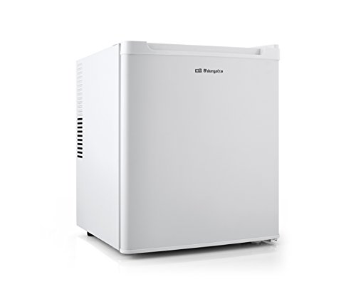 Orbegozo NVE 4600 - Mini nevera eléctrica de 38 litros de capacidad, potencia de 70 W, luz interior LED, control de temperatura ajustable y sistema No Frost, blanco Orbegozo NVE 4600 - Mini nevera eléctrica de 38 litros de capacidad, potencia de 70 W, luz interior LED, control de temperatura ajustable y sistema No Frost, blanco