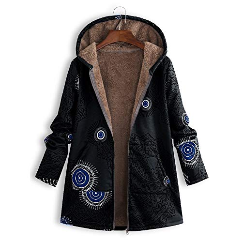 Overdose Nuevo Abrigo De Talla Grande Mujeres con Capucha De Manga Larga Vintage Cremallera SeñOras Abrigos Gruesos De Lana 5XL Desgaste Al Aire Libre Abrigos Mujer (XX-Large, c-Negro) Overdose Nuevo Abrigo De Talla Grande Mujeres con Capucha De Manga Larga Vintage Cremallera SeñOras Abrigos Gruesos De Lana 5XL Desgaste Al Aire Libre Abrigos Mujer (XX-Large, c-Negro)