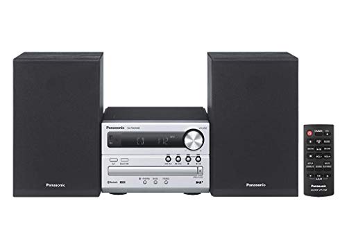Panasonic SC-PM250EC-S- Microcadena (Hi- Fi, Bluetooth, Equipo De Sonido Para Tu Hogar, CD, Bluetooth, USB, MP3, Radio FM, 20W (RMS),Diseño compacto, Ecualizador)-Color Plata Panasonic SC-PM250EC-S- Microcadena (Hi- Fi, Bluetooth, Equipo De Sonido Para Tu Hogar, CD, Bluetooth, USB, MP3, Radio FM, 20W (RMS),Diseño compacto, Ecualizador)-Color Plata