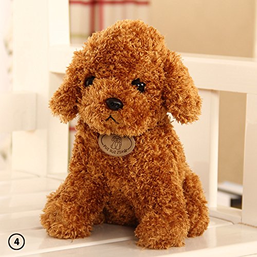 Perro de peluche Zhuotop de 18 cm, bonito y creativo, para almohada o regalo