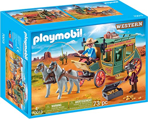 PLAYMOBIL- Diligencia Juguete, Multicolor (geobra Brandstätter 70013)