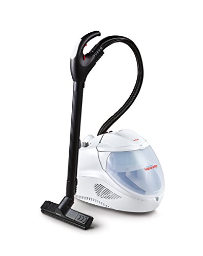 Polti Vaporetto Lecoaspira FAV30 - Generador de vapor y aspiración con filtro de agua, autonomía ilimitada, 4 bar, 2450 W, 1.8 litros, aluminio, blanco