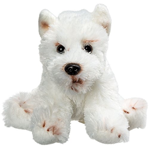 Popular suave peluche juguete Animal – pequeño sentado de peluche West Highland Terrier – Un perfecto regalo para el día de la madre para decir Te Importa Popular suave peluche juguete Animal – pequeño sentado de peluche West Highland Terrier – Un perfecto regalo para el día de la madre para decir Te Importa