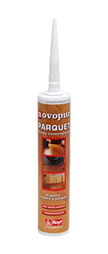 Rayt 1380-52 Novopur Cartucho. Adhesivo elástico monocomponente en Base Poliuretano Especial para Pegado Madera (no Apto parquet Laminado). Sin Olor, 290ml