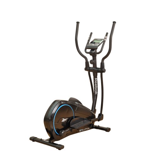Reebok Fitness x - Elíptica de Fitness (acción Dual, programable, Manual, Ritmo cardiaco), Color Negro, Talla 123 x 42 x 85 cm