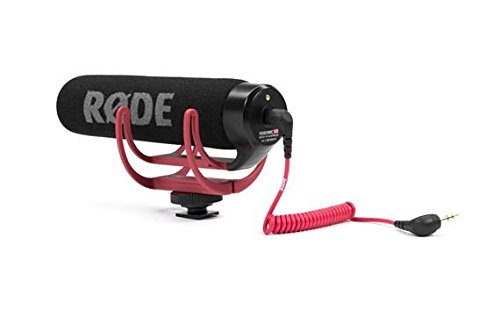Rode VideoMic Go - Micrófono de condensador para cámara DSLR, color negro