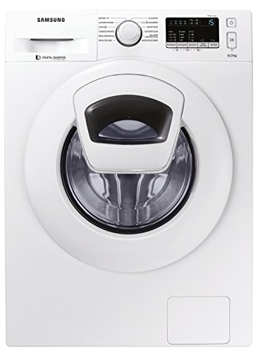 Samsung WW80K4430YW/EC Independiente Carga frontal 8kg 1400RPM A+++ Blanco - Lavadora (Independiente, Carga frontal, Blanco, Botones, Giratorio, Tocar, Izquierda, LED)