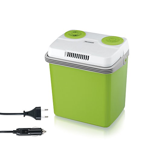 Severin KB 2922 Nevera Eléctrica Portátil con Función de Enfriamiento y de Preservación del Calor, 20 L, Incl. 2 Tomas de Corrient: 220-240 V / 12 V Dc, Verde - Gris Severin KB 2922 Nevera Eléctrica Portátil con Función de Enfriamiento y de Preservación del Calor, 20 L, Incl. 2 Tomas de Corrient: 220-240 V / 12 V Dc, Verde - Gris