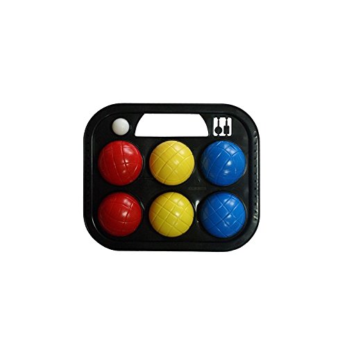 Softee 0009763 Juego 6 Bolas Petanca, Multicolor, S